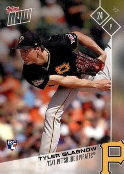 2017 Topps Now Road to Opening Day Pittsburgh Pirates #OD-358 Tyler Glasnow Front