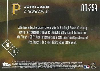 2017 Topps Now Road to Opening Day Pittsburgh Pirates #OD-359 John Jaso Back