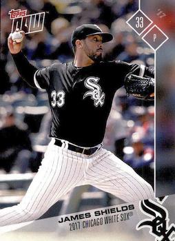 2017 Topps Now Road to Opening Day Chicago White Sox #OD-86 James Shields Front