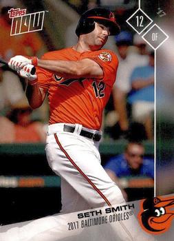 2017 Topps Now Road to Opening Day Baltimore Orioles #OD-6 Seth Smith Front