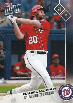 2017 Topps Now Road to Opening Day Washington Nationals #OD-289 Daniel Murphy Front