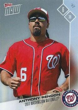 2017 Topps Now Road to Opening Day Washington Nationals #OD-290 Anthony Rendon Front