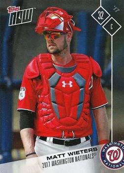 2017 Topps Now Road to Opening Day Washington Nationals #OD-294 Matt Wieters Front