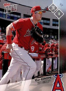 2017 Topps Now Road to Opening Day Los Angeles Angels #OD-169 C.J. Cron Front