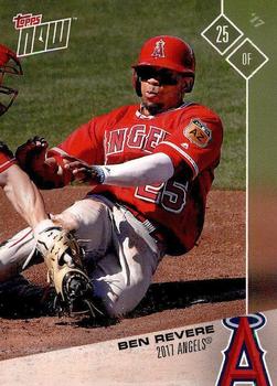 2017 Topps Now Road to Opening Day Los Angeles Angels #OD-175 Ben Revere Front