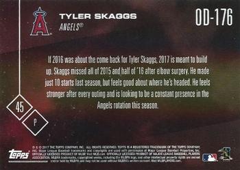 2017 Topps Now Road to Opening Day Los Angeles Angels #OD-176 Tyler Skaggs Back