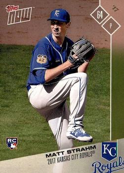 2017 Topps Now Road to Opening Day Kansas City Royals #OD-133 Matt Strahm Front