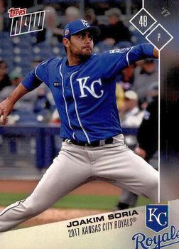 2017 Topps Now Road to Opening Day Kansas City Royals #OD-134 Joakim Soria Front