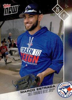 2017 Topps Now Road to Opening Day Toronto Blue Jays #OD-73 Marco Estrada Front