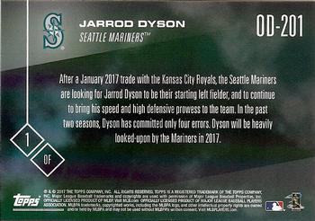 2017 Topps Now Road to Opening Day Seattle Mariners #OD-201 Jarrod Dyson Back