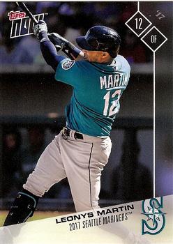 2017 Topps Now Road to Opening Day Seattle Mariners #OD-202 Leonys Martin Front