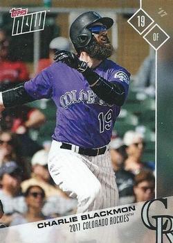 2017 Topps Now Road to Opening Day Colorado Rockies #OD-394 Charlie Blackmon Front
