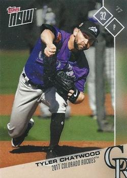 2017 Topps Now Road to Opening Day Colorado Rockies #OD-400 Tyler Chatwood Front