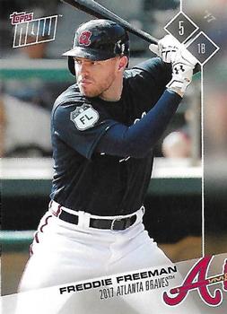 2017 Topps Now Road to Opening Day Atlanta Braves #OD-228 Freddie Freeman Front