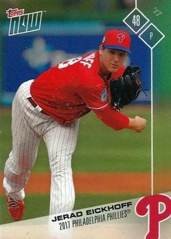 2017 Topps Now Road to Opening Day Philadelphia Phillies #OD-282 Jerad Eickhoff Front