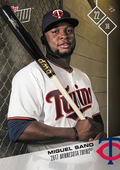 2017 Topps Now Road to Opening Day Minnesota Twins #OD-137 Miguel Sano Front