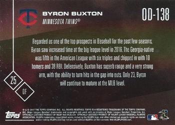 2017 Topps Now Road to Opening Day Minnesota Twins #OD-138 Byron Buxton Back