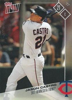 2017 Topps Now Road to Opening Day Minnesota Twins #OD-143 Jason Castro Front
