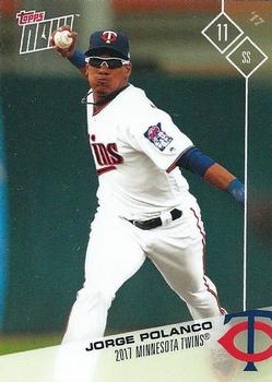 2017 Topps Now Road to Opening Day Minnesota Twins #OD-144 Jorge Polanco Front