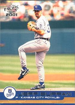 2001 Pacific #206 Jeff Suppan Front