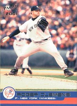 2001 Pacific #283 Roger Clemens Front