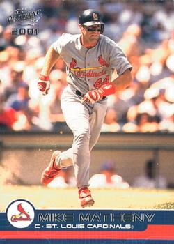 2001 Pacific #354 Mike Matheny Front