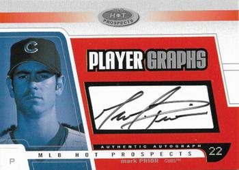 2003 Fleer Hot Prospects - PlayerGraphs #P-MP Mark Prior Front