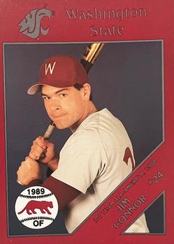 1989 Washington State Cougars #15 Jim Connor Front