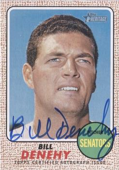 2017 Topps Heritage - Real One Autographs #ROA-BD Bill Denehy Front
