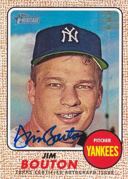 2017 Topps Heritage - Real One Autographs #ROA-JBO Jim Bouton Front