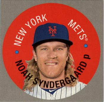 2017 Topps Heritage - 1968 Topps Discs #68TDC-5 Noah Syndergaard Front