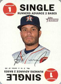 2017 Topps Heritage - 1968 Topps Game #2 Jose Altuve Front