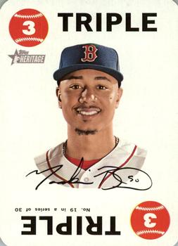 2017 Topps Heritage - 1968 Topps Game #19 Mookie Betts Front