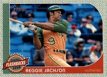 2017 Topps Heritage - Baseball Flashbacks #BF-RJ Reggie Jackson Front