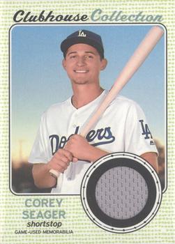 2017 Topps Heritage - Clubhouse Collection Relics #CCR-CSE Corey Seager Front
