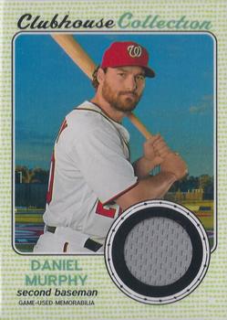 2017 Topps Heritage - Clubhouse Collection Relics #CCR-DM Daniel Murphy Front