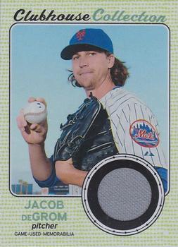 2017 Topps Heritage - Clubhouse Collection Relics #CCR-JD Jacob deGrom Front