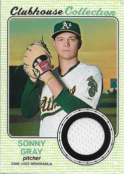 2017 Topps Heritage - Clubhouse Collection Relics #CCR-SG Sonny Gray Front