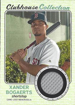2017 Topps Heritage - Clubhouse Collection Relics #CCR-XB Xander Bogaerts Front