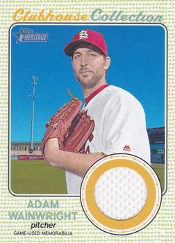 2017 Topps Heritage - Clubhouse Collection Relics #CCR-AW Adam Wainwright Front