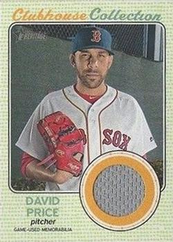 2017 Topps Heritage - Clubhouse Collection Relics #CCR-DP David Price Front