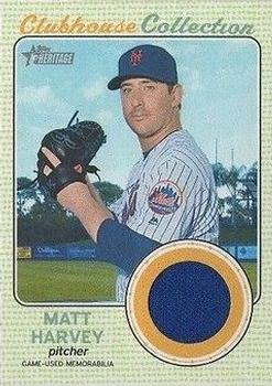 2017 Topps Heritage - Clubhouse Collection Relics #CCR-MH Matt Harvey Front