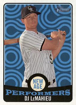 2017 Topps Heritage - New Age Performers #NAP-1 DJ LeMahieu Front