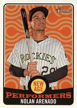 2017 Topps Heritage - New Age Performers #NAP-2 Nolan Arenado Front