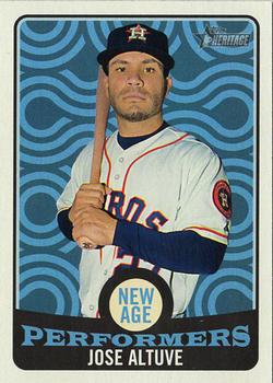 2017 Topps Heritage - New Age Performers #NAP-9 Jose Altuve Front