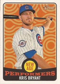 2017 Topps Heritage - New Age Performers #NAP-12 Kris Bryant Front