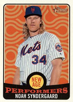 2017 Topps Heritage - New Age Performers #NAP-16 Noah Syndergaard Front