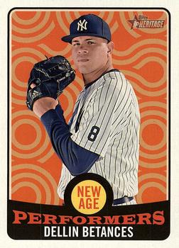 2017 Topps Heritage - New Age Performers #NAP-18 Dellin Betances Front