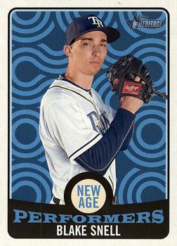 2017 Topps Heritage - New Age Performers #NAP-23 Blake Snell Front