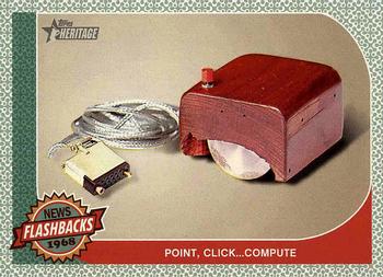 2017 Topps Heritage - News Flashbacks #NF-14 Computer Mouse Invented Front